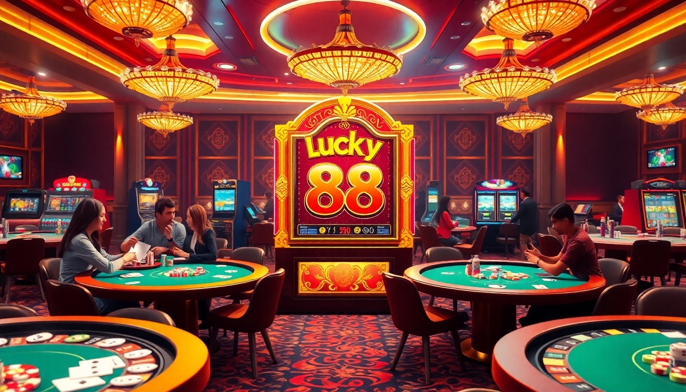 Spin the luxurious Lucky 88 slot machine at https://lucky88.direct/ while enjoying high-stakes poker and roulette action.
